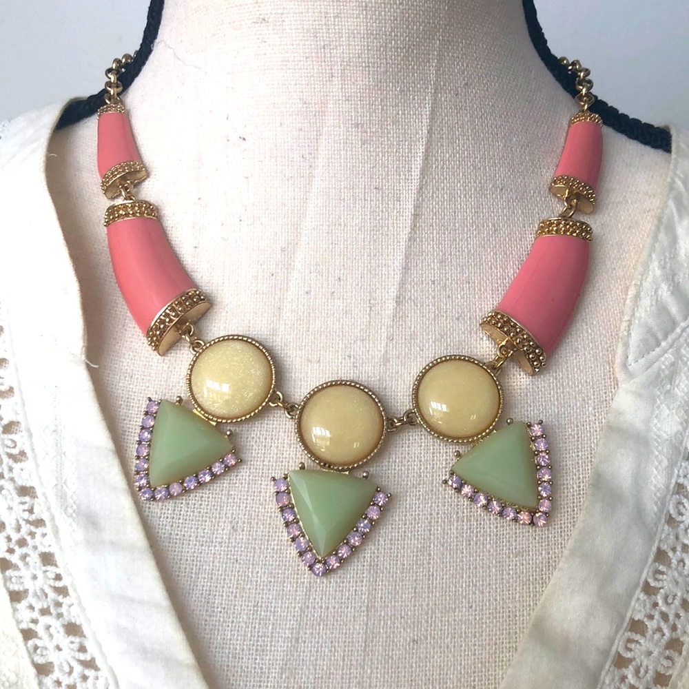 Art Deco necklace | Gorgeous Ornate Necklace - unknown designer